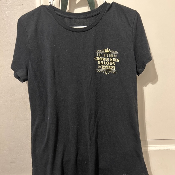 Tops - Vintage historic crown king saloon shirt